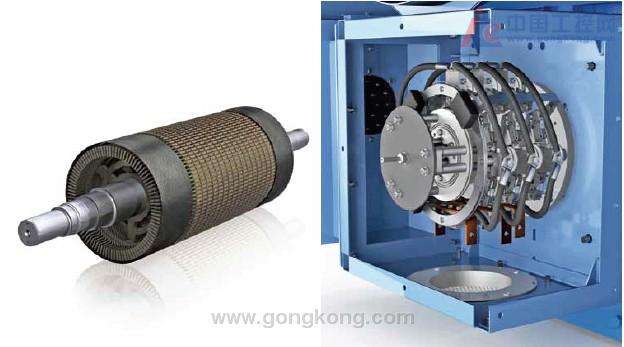 運用在繞線電機上的高防護導電滑環